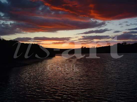 Thruscross Sunset Photo